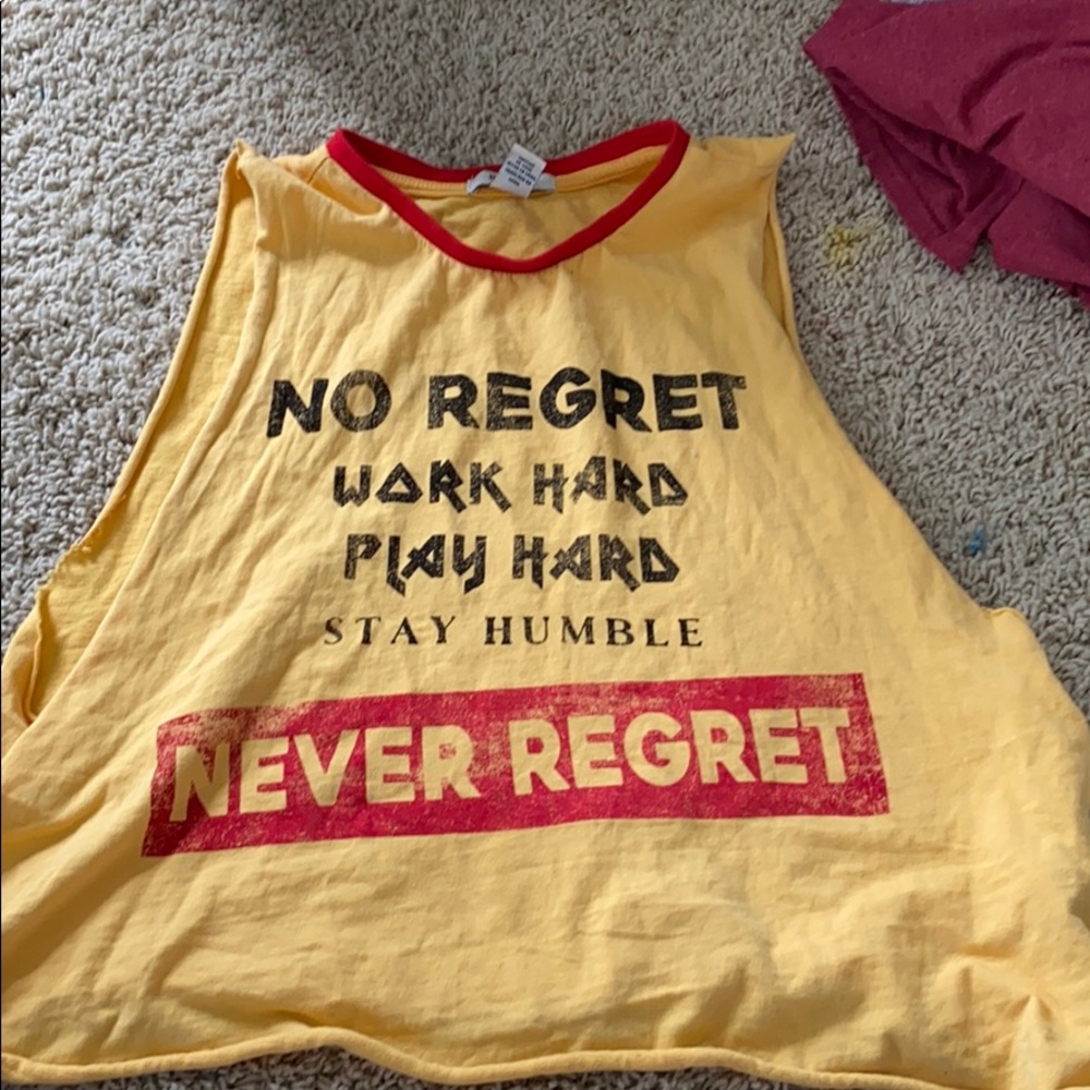 Cropped tank top